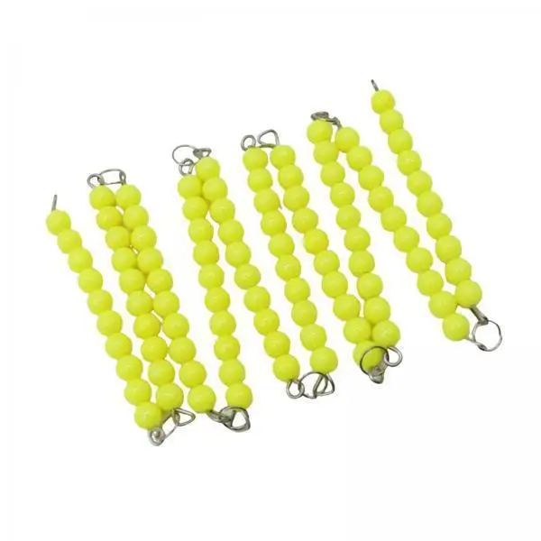 Montessori Bead Chains Math Learning Toys for Children Counting Game Preschool Early Education Materials
Montessori Bead Chains Math Learning Toys for Children Counting Game Preschool Early Education Materials