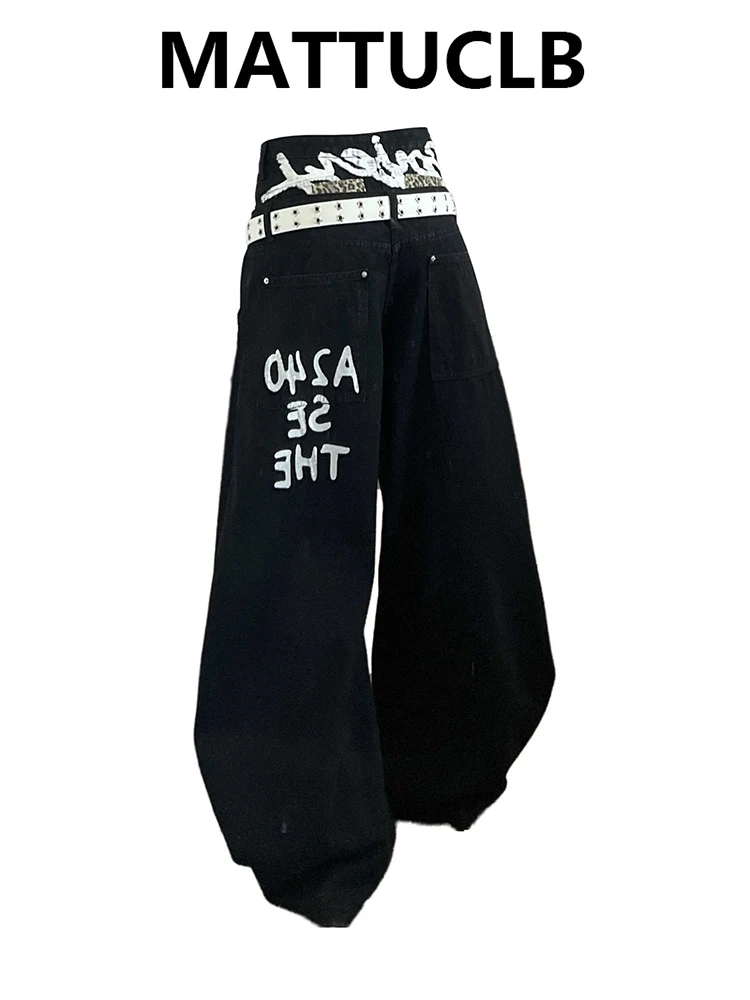 Women's Baggy Jean Dark Academia Black Denim Pants Punk Gothic Y2K Japanese Harajuku 2000s Wide Fit High Street Chic American
Women's Baggy Jean Dark Academia Black Denim Pants Punk Gothic Y2K Japanese Harajuku 2000s Wide Fit High Street Chic American