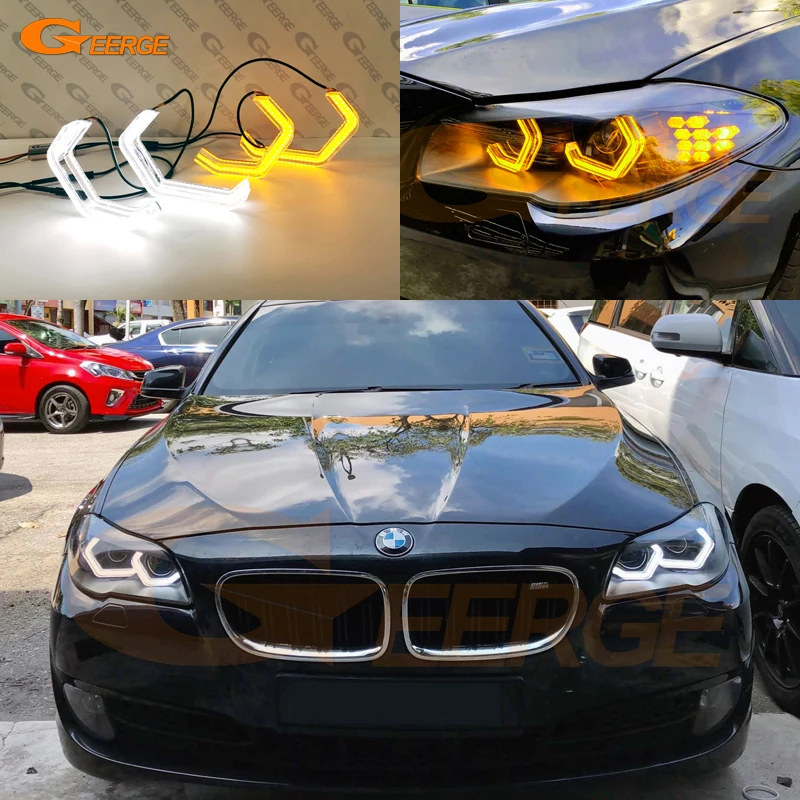 Для BMW F10 F11 F18 520i 523i 525d 528i 530d 530i 535d 535i M5 Ultra Bright Concept M4 Iconic Style светодиодный Eyes Angel Day светильник
Для BMW F10 F11 F18 520i 523i 525d 528i 530d 530i 535d 535i M5 Ultra Bright Concept M4 Iconic Style светодиодный Eyes Angel Day светильник