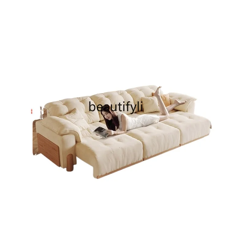 Log cream wind electric function sofa living room new simple Japanese cat scratching cloth adjustable sofa bed
Log cream wind electric function sofa living room new simple Japanese cat scratching cloth adjustable sofa bed