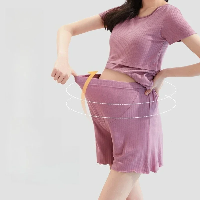 Ice Silk Maternity Shorts Pregnant Women Safety Trousers Summer Pajama Pants Adjustable Pregnancy Clothes
Ice Silk Maternity Shorts Pregnant Women Safety Trousers Summer Pajama Pants Adjustable Pregnancy Clothes