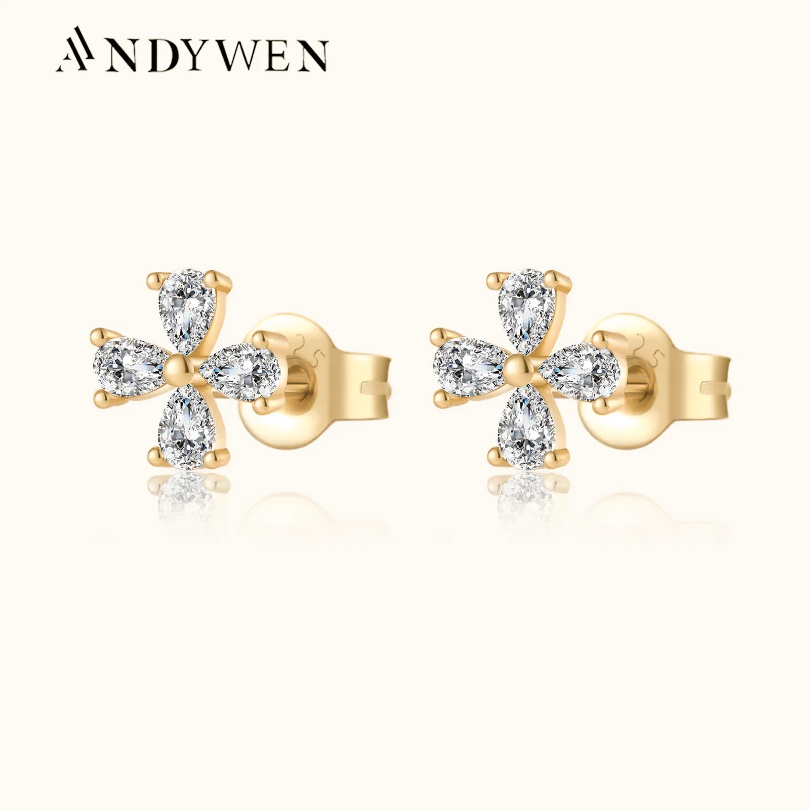 ANDYWEN 925 Sterling Silver Gold Four Flower Stud Earring Piercing Pendiente Luxury Fine Jewelry Clips Rock Punk Jewels
ANDYWEN 925 Sterling Silver Gold Four Flower Stud Earring Piercing Pendiente Luxury Fine Jewelry Clips Rock Punk Jewels