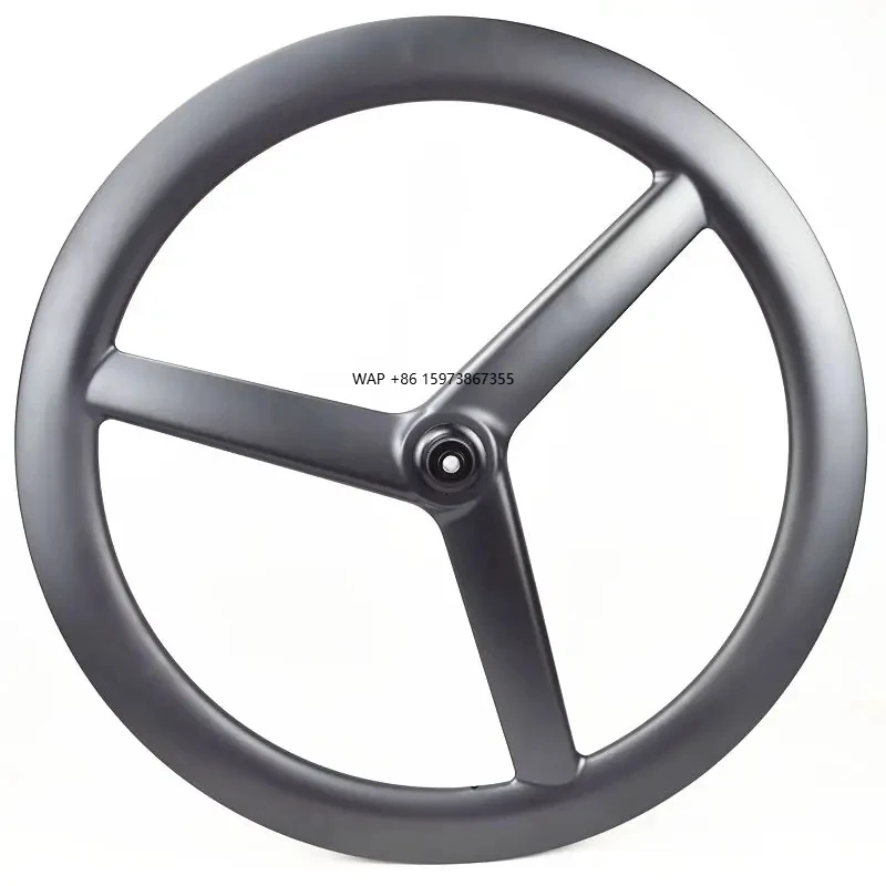 700C Carbon 3 Spokes Wheel 28mm Width Full Carbon Bicycle Wheelset Tri Spoke Wheels Road Bike Disc Brake Center Lock
700C Carbon 3 Spokes Wheel 28mm Width Full Carbon Bicycle Wheelset Tri Spoke Wheels Road Bike Disc Brake Center Lock