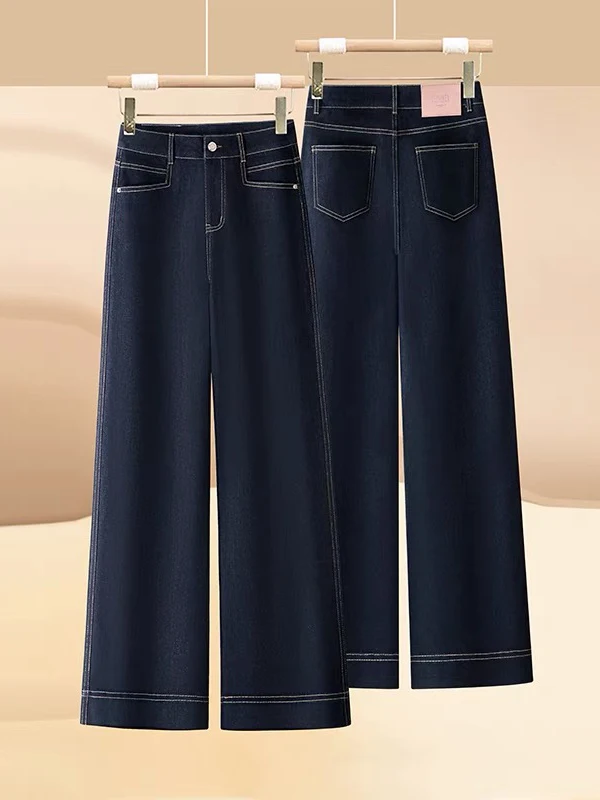 Широкие джинсы Thiened Fce с высокой талией, женские повседневные джинсовые брюки на осень-зиму, брюки прямого кроя
Широкие джинсы Thiened Fce с высокой талией, женские повседневные джинсовые брюки на осень-зиму, брюки прямого кроя