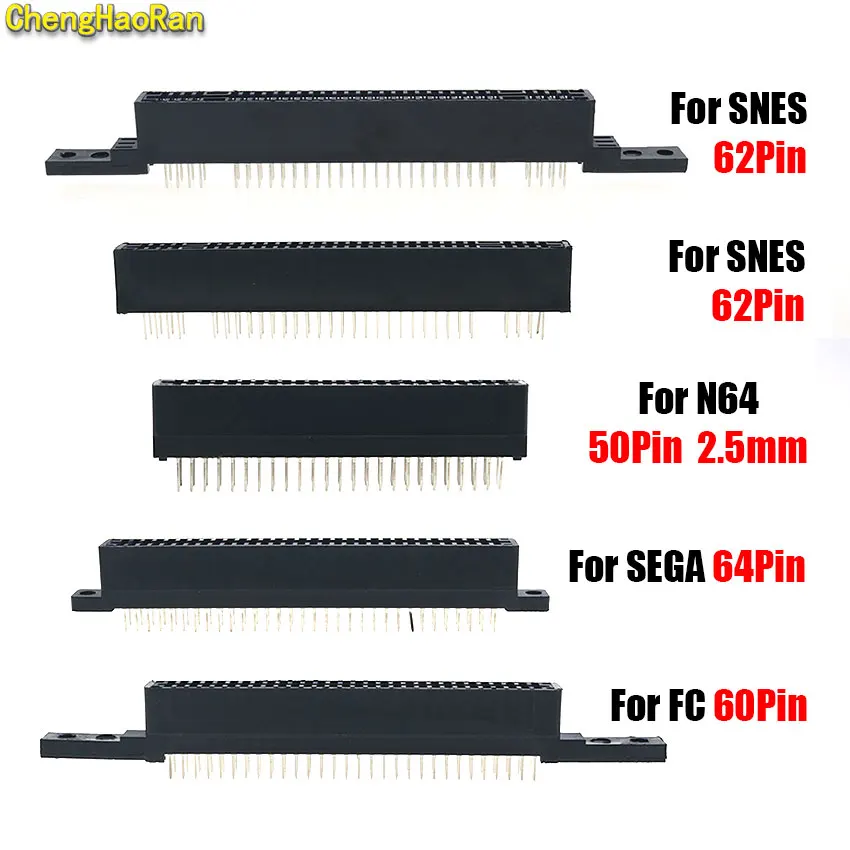 For Famicom FC Cartridge Slot Connector Game Card Slot 62Pin 50Pin 64Pin 60Pin For SEGA Genesis N64 SNES FC Clone Console
For Famicom FC Cartridge Slot Connector Game Card Slot 62Pin 50Pin 64Pin 60Pin For SEGA Genesis N64 SNES FC Clone Console