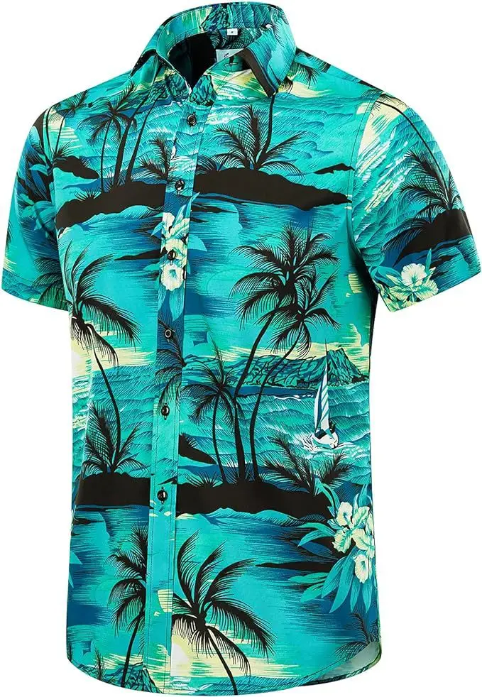 HOT New Men Street Fashion Summer Daily Shirt Hawaiian Cartoon Print Casual Loose Shirts Short Sleeve Beach Loose Tops
HOT New Men Street Fashion Summer Daily Shirt Hawaiian Cartoon Print Casual Loose Shirts Short Sleeve Beach Loose Tops