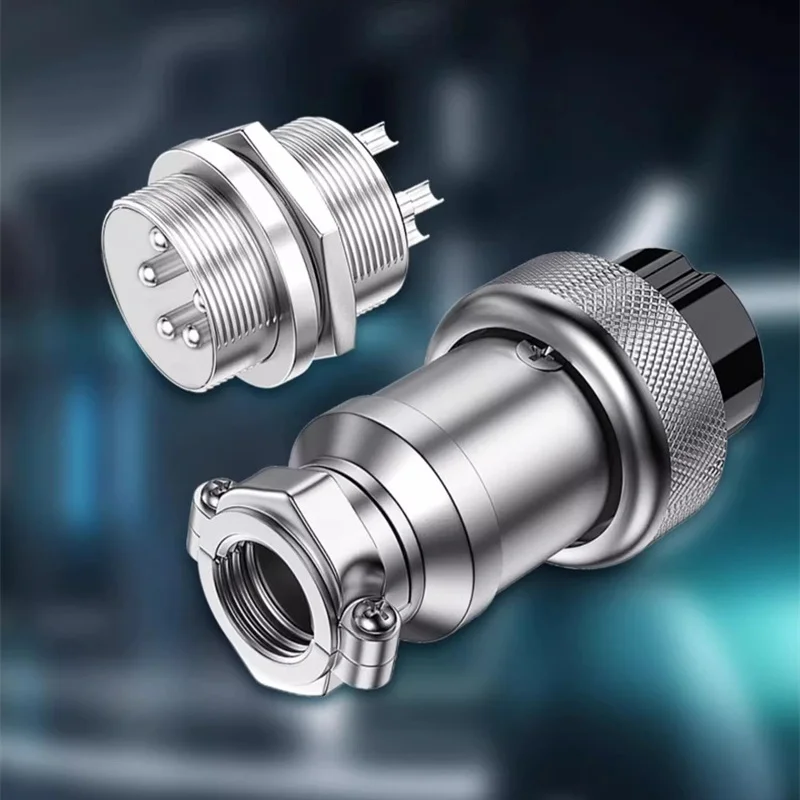 Aviation Plug Socket Male Female Docking GX16 2 3 4 5 6 7 8 9 10 Pin Aviator Circular Connector Industrial Grade Accessories
Aviation Plug Socket Male Female Docking GX16 2 3 4 5 6 7 8 9 10 Pin Aviator Circular Connector Industrial Grade Accessories