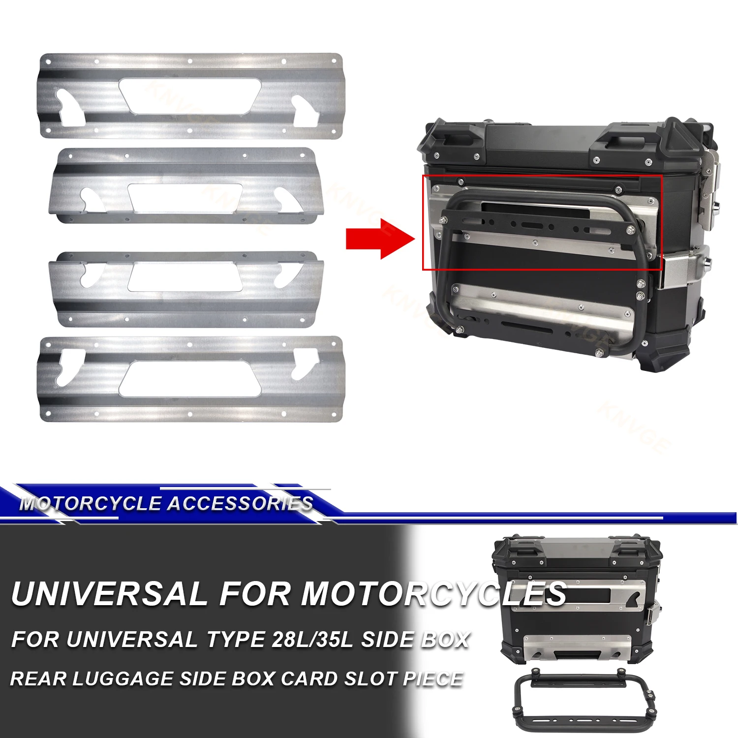 4 шт., боковая коробка для мотоцикла, канавка из нержавеющей стали, задний боковой чемодан, кронштейн для стойки, быстроразъемный монтажный слот для карты
4 шт., боковая коробка для мотоцикла, канавка из нержавеющей стали, задний боковой чемодан, кронштейн для стойки, быстроразъемный монтажный слот для карты