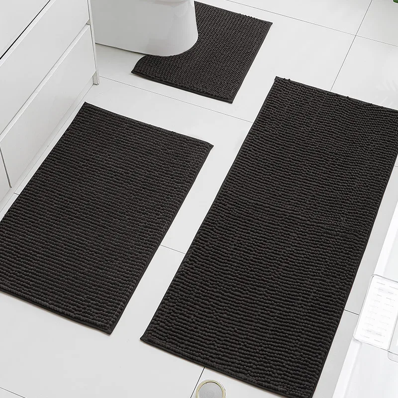 Набор из 3-х высококачественных ковриков для ванной комнаты: нескользящие коврики для душа, коврик для туалета, влаговпитывающий коврик для ванны, машинная стирка
Набор из 3-х высококачественных ковриков для ванной комнаты: нескользящие коврики для душа, коврик для туалета, влаговпитывающий коврик для ванны, машинная стирка