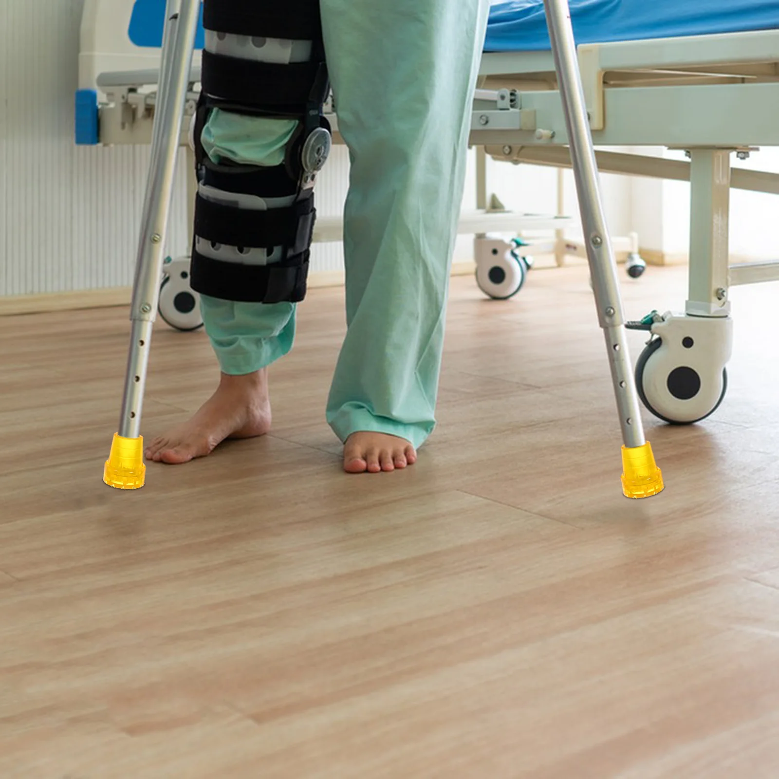 4Pcs Wear-Resistant Crutch Feet Pads Nonslip Cane Tips Replacement Trekking Poles Walking Stick Protectors Cane Tips
4Pcs Wear-Resistant Crutch Feet Pads Nonslip Cane Tips Replacement Trekking Poles Walking Stick Protectors Cane Tips