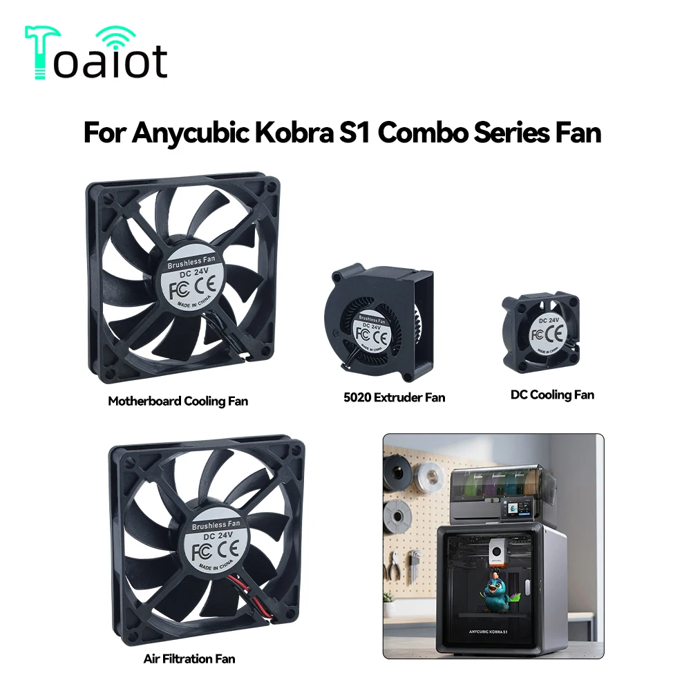 For Anycubic Kobra S1C Series Fan Fast Cooling and High Quality Fan For Anycubic Kobra s1c Series 3D Printer Accessories
For Anycubic Kobra S1C Series Fan Fast Cooling and High Quality Fan For Anycubic Kobra s1c Series 3D Printer Accessories