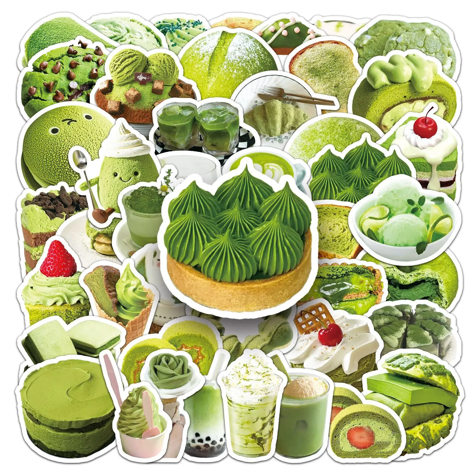 10/50PCS Matcha Instagram style Green food Food Afternoon tea Desserts Decorative Laptop Suitcase Waterproof Stickers Kids Toy
10/50PCS Matcha Instagram style Green food Food Afternoon tea Desserts Decorative Laptop Suitcase Waterproof Stickers Kids Toy