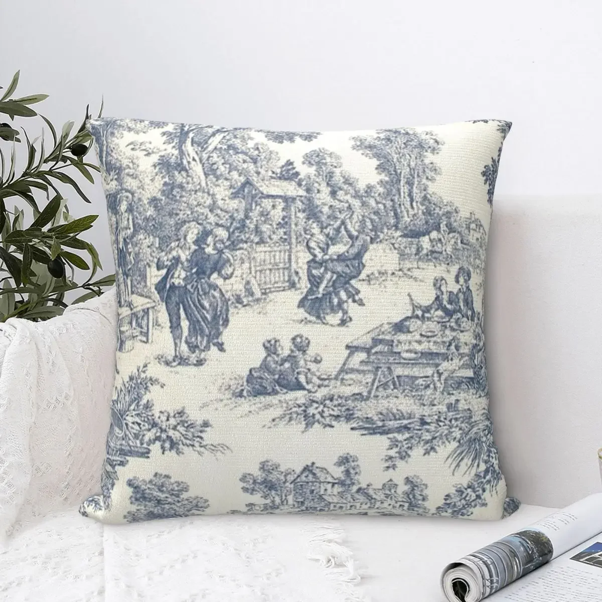 Квадратная наволочка Toile De Jouy Number 2, удобная наволочка, полиэстеровая наволочка для дома, спальни, автомобиля
Квадратная наволочка Toile De Jouy Number 2, удобная наволочка, полиэстеровая наволочка для дома, спальни, автомобиля