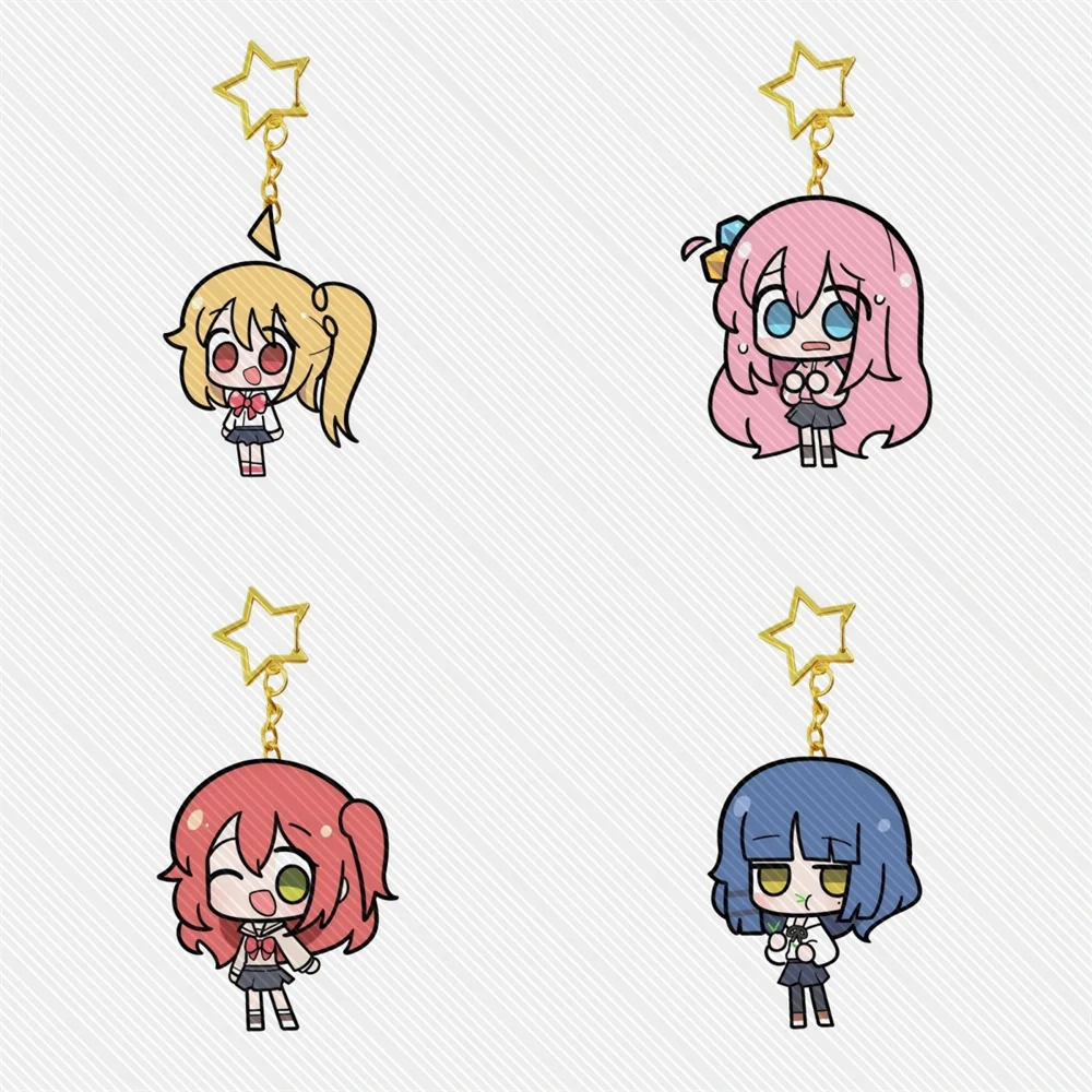 Anime 6CM Bocchi the Rock Figures Cosplay Acrylic Stand Keychain Model Plate Decor Standing Sign prop Fans Birthday Gifts
Anime 6CM Bocchi the Rock Figures Cosplay Acrylic Stand Keychain Model Plate Decor Standing Sign prop Fans Birthday Gifts