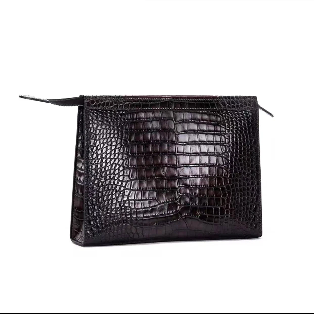 Новая мужская сумка-клатч Shengzhuang, мужская сумка из крокодиловой кожи, сумка-портфель, мужская повседневная модная сумка на молнии
Новая мужская сумка-клатч Shengzhuang, мужская сумка из крокодиловой кожи, сумка-портфель, мужская повседневная модная сумка на молнии