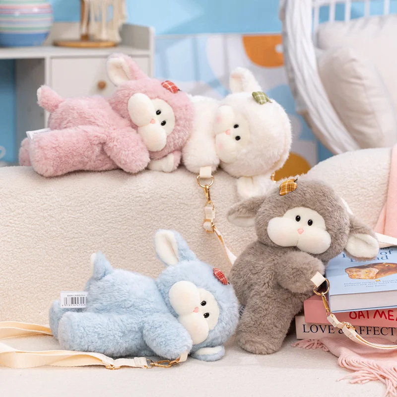 30CM Lovely Sheep Plush Crossbody Bag Soft Stuffed Animal Accompany Dolls for Girls Kids Gifts Bag Decor
30CM Lovely Sheep Plush Crossbody Bag Soft Stuffed Animal Accompany Dolls for Girls Kids Gifts Bag Decor