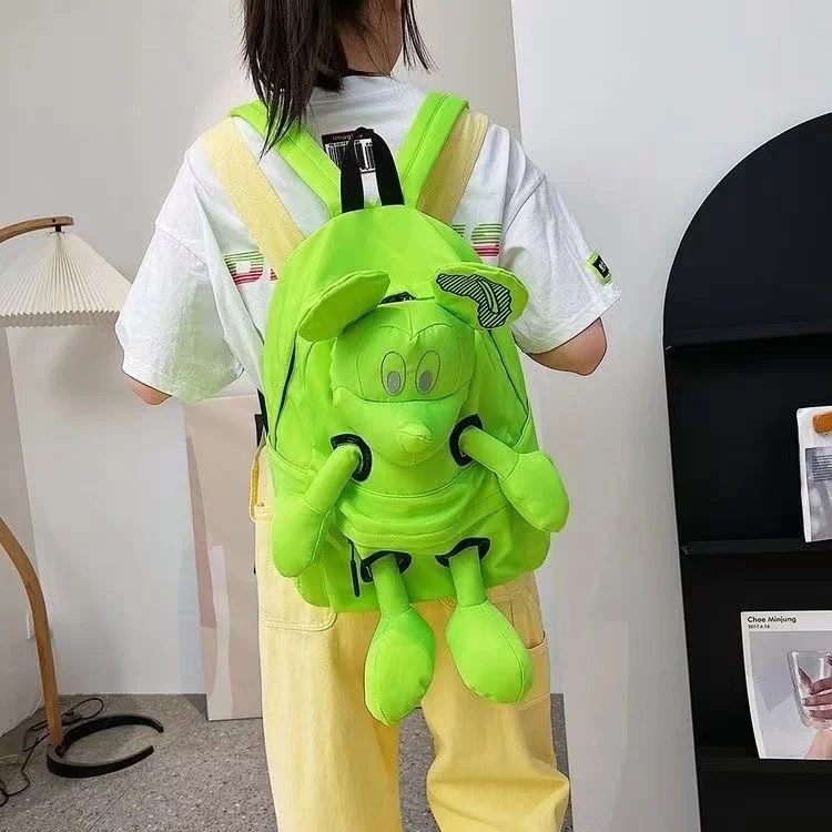 2024 Cute Girl Doll Design Mickey Backpack Junior High School Student College Student Backpack Crossbudents High Beauty Backpack
2024 Cute Girl Doll Design Mickey Backpack Junior High School Student College Student Backpack Crossbudents High Beauty Backpack