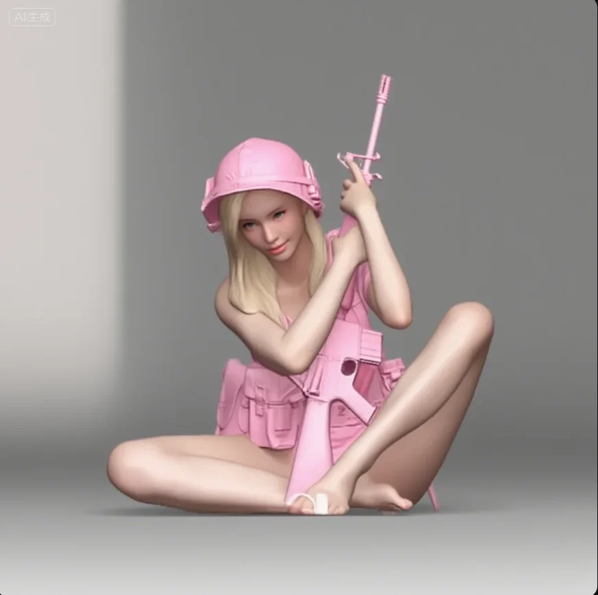 1/35 (50 мм) наборы моделей из смолы, фигурка красоты, бесцветная и самособранная A-2078 
1/35 (50 мм) наборы моделей из смолы, фигурка красоты, бесцветная и самособранная A-2078