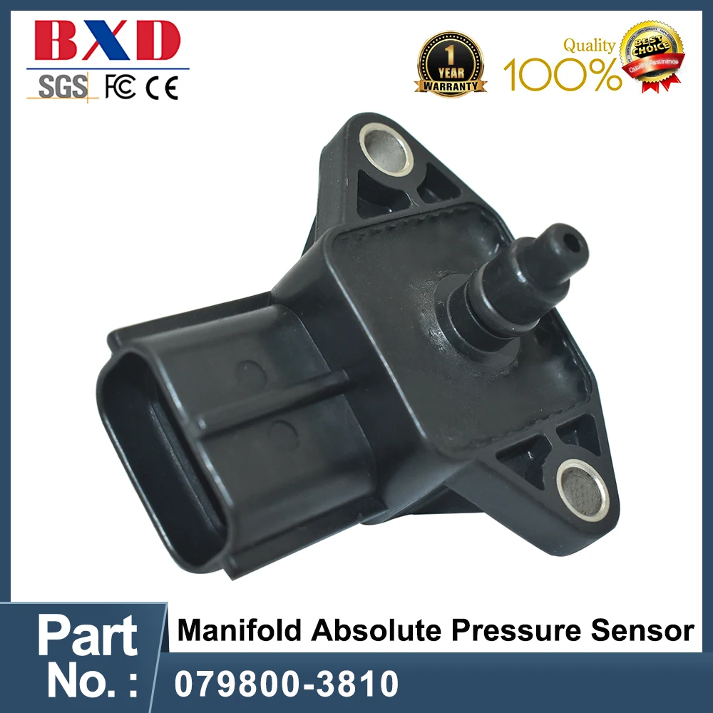 079800-3810 Manifold Absolute Pressure Sensor For Toyota 22627KA140 079800-3340 079800-4040 18590-70G30 Car Accessories
079800-3810 Manifold Absolute Pressure Sensor For Toyota 22627KA140 079800-3340 079800-4040 18590-70G30 Car Accessories