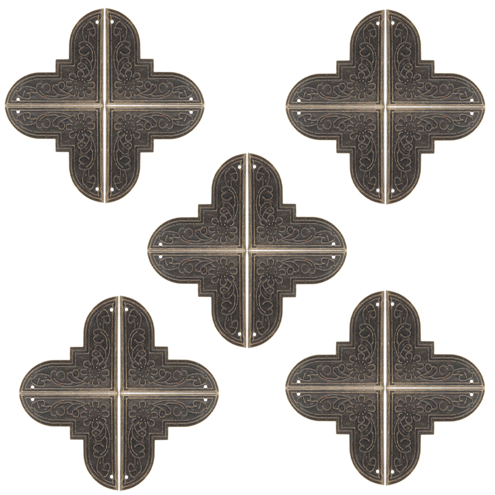 20pcs Hardware Corner Codes Protectors Metal Decorative Guards Vintage Box Corners Jewelry Wood Protective
20pcs Hardware Corner Codes Protectors Metal Decorative Guards Vintage Box Corners Jewelry Wood Protective