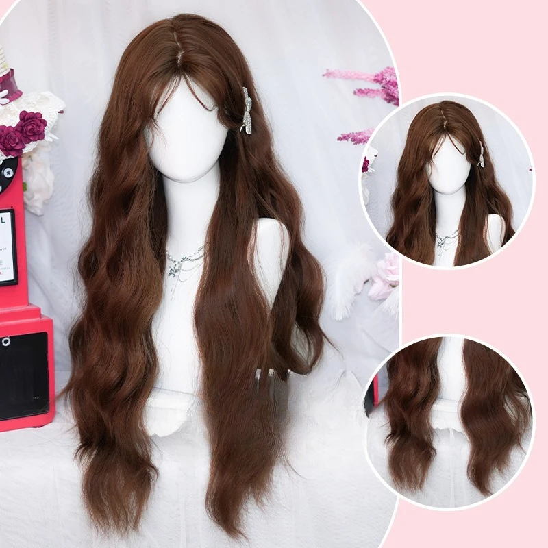 wig lolita long curly hair full set women full head wig two-dimensional cos simulation personality long hair
wig lolita long curly hair full set women full head wig two-dimensional cos simulation personality long hair