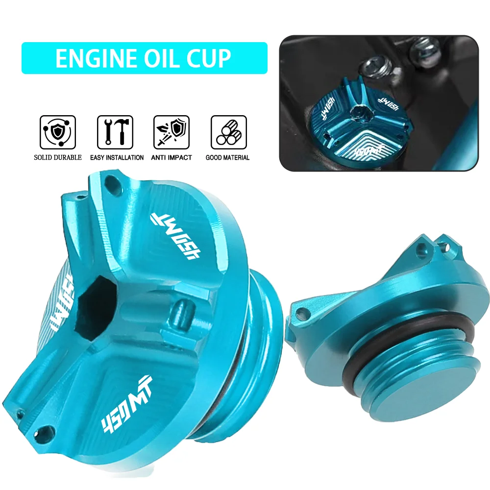 For CFMOTO CF MOTO 450MT 450 MT 450 MT450 CF450MT 2024 2025 2026 Motorcycle Accessories Engine Oil Filler Cap Oil Plug Cover 
For CFMOTO CF MOTO 450MT 450 MT 450 MT450 CF450MT 2024 2025 2026 Motorcycle Accessories Engine Oil Filler Cap Oil Plug Cover