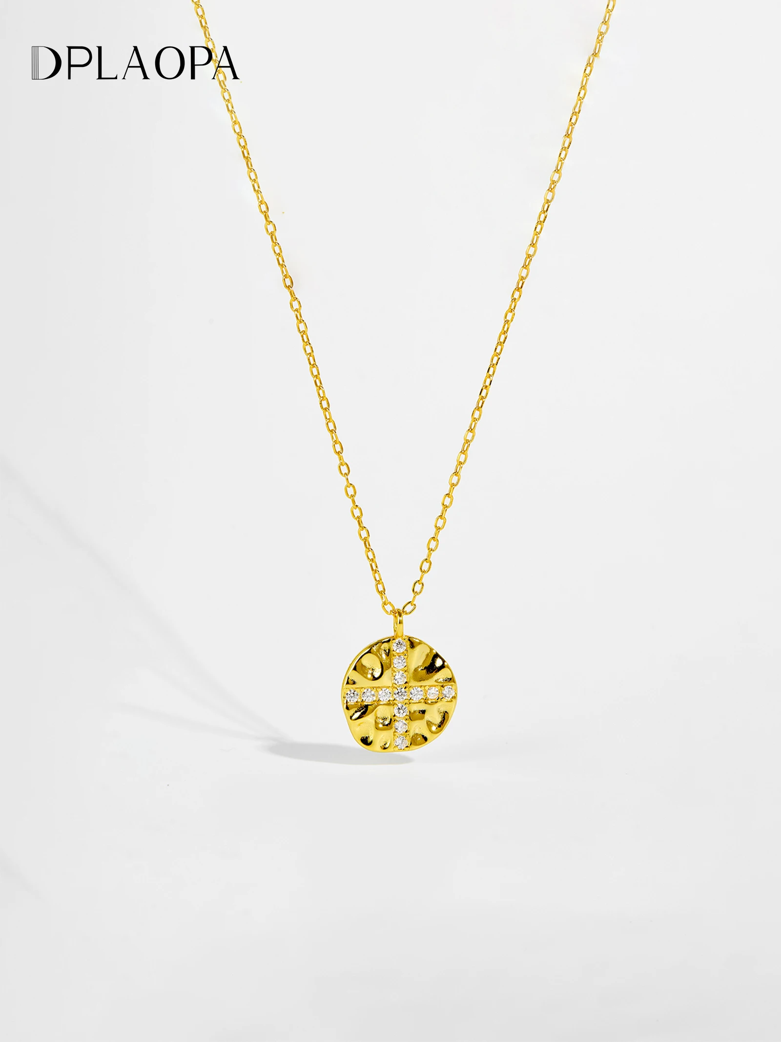 DPLAOPA женское ожерелье из стерлингового серебра 925 пробы, золото, круг, крест, циркон, CZ, кулон, цепочка, 2024, модные изысканные роскошные ювелирные изделия, подарок
DPLAOPA женское ожерелье из стерлингового серебра 925 пробы, золото, круг, крест, циркон, CZ, кулон, цепочка, 2024, модные изысканные роскошные ювелирные изделия, подарок