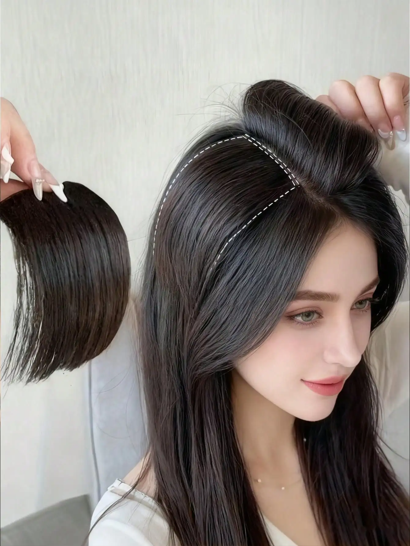 2pcs Invisible Hair Pads, Designed For Women - Specially Made For High-Crown Individuals, Natural And Fluffy, Bid Farewell
2pcs Invisible Hair Pads, Designed For Women - Specially Made For High-Crown Individuals, Natural And Fluffy, Bid Farewell