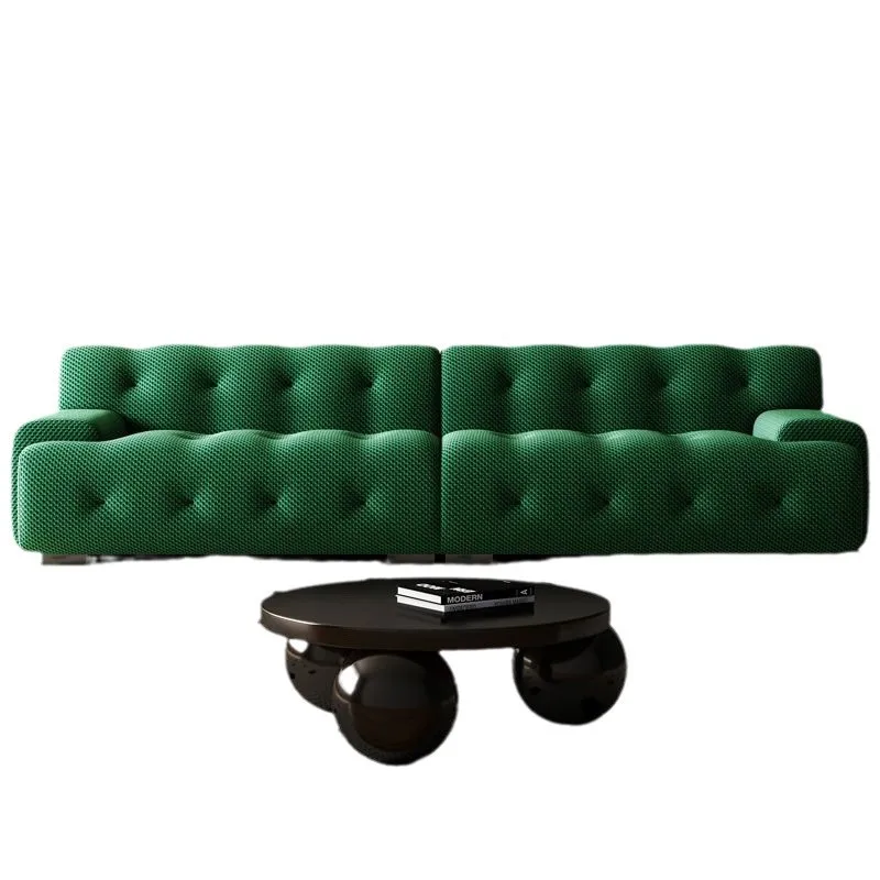 Fabric sofa sofa living room modern small apartment simple freehand straight row space square
Fabric sofa sofa living room modern small apartment simple freehand straight row space square