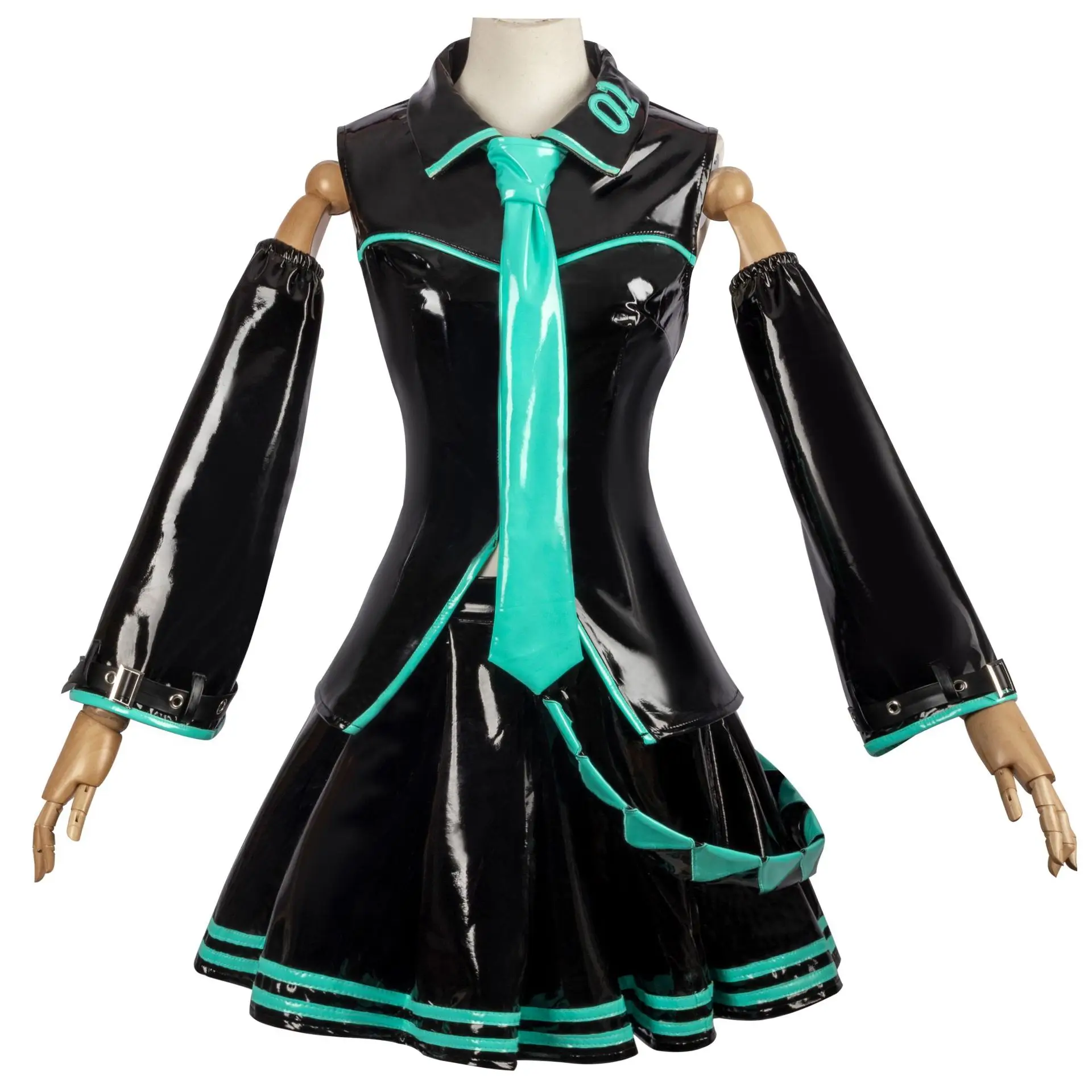 Virtual Idol Virtual Idol Two-dimensional Animation Clothing Elastic Leather Formula Clothing Cosplay Women's Clothing
Virtual Idol Virtual Idol Two-dimensional Animation Clothing Elastic Leather Formula Clothing Cosplay Women's Clothing