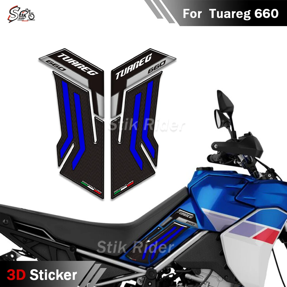 For Aprilia Tuareg 660 Motorcycle 3D Tank Pads, Anti-Slip Side Grips Gas Fuel Oil Knee Fairing Protector Decals Kit
For Aprilia Tuareg 660 Motorcycle 3D Tank Pads, Anti-Slip Side Grips Gas Fuel Oil Knee Fairing Protector Decals Kit