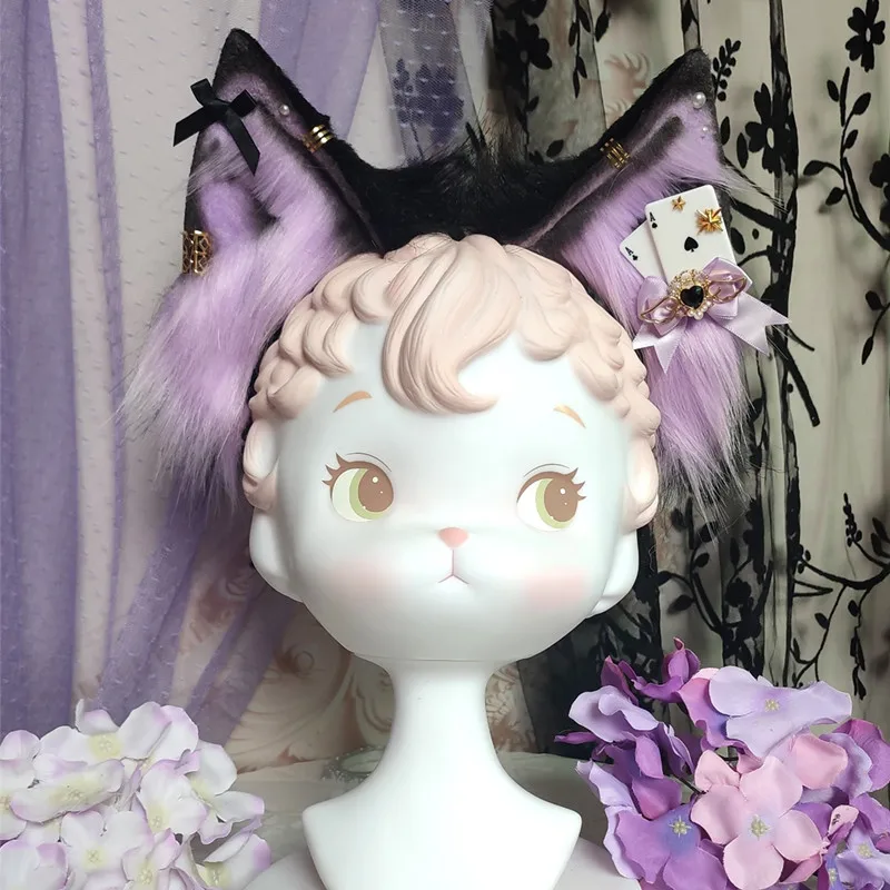 Handmade Custom Halloween Fox Beast Ear Headwear Cosplay Props Cute Hair Accessories Wolf Ear Hair Hoop Hair Band Gift
Handmade Custom Halloween Fox Beast Ear Headwear Cosplay Props Cute Hair Accessories Wolf Ear Hair Hoop Hair Band Gift