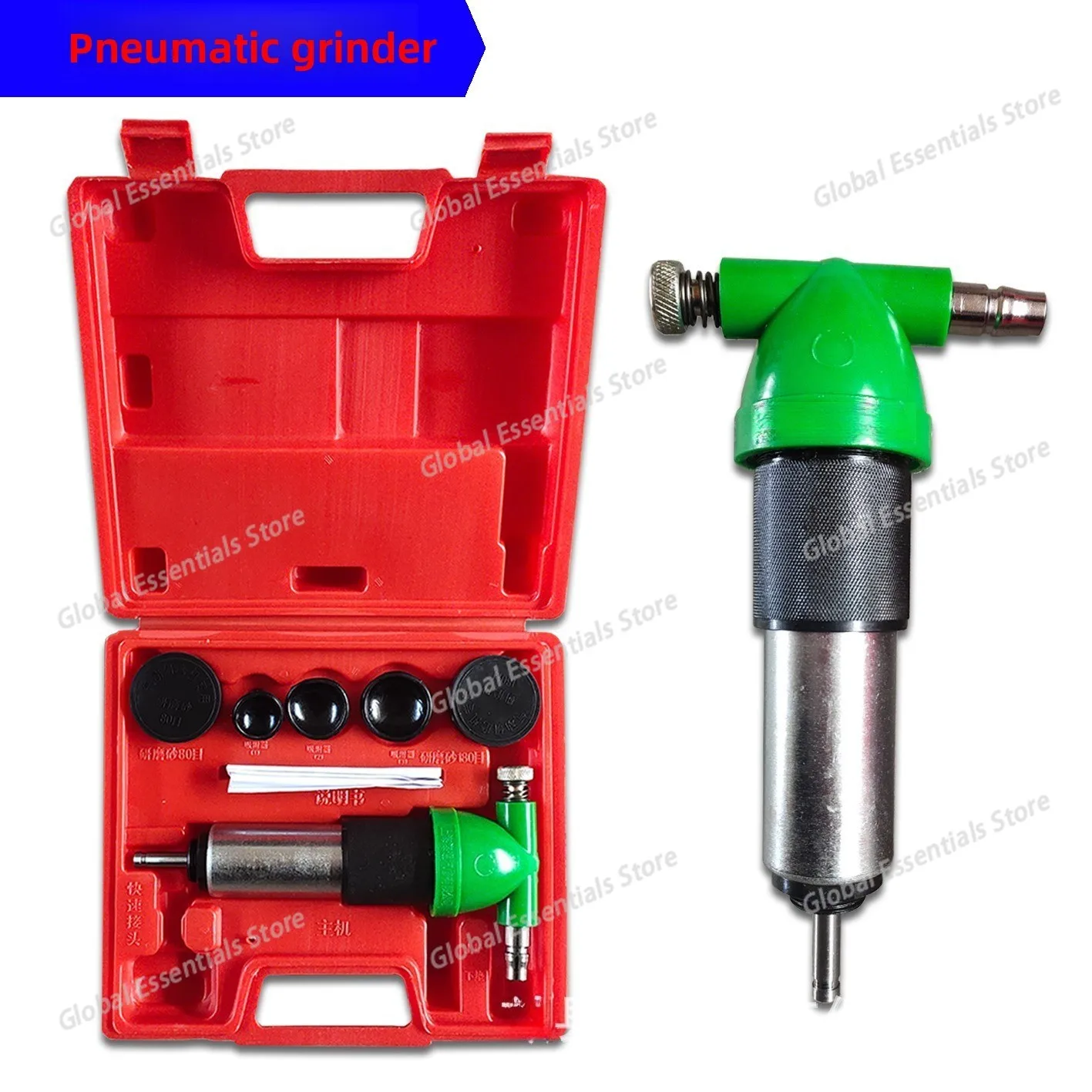 6PCS Automotive Valve Seat Grinding Tool, Pneumatic Grinder for Valve Port Grinding Grinding Abrasive
6PCS Automotive Valve Seat Grinding Tool, Pneumatic Grinder for Valve Port Grinding Grinding Abrasive