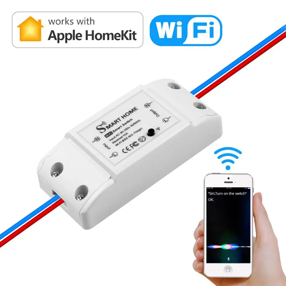 Apple Homekit Smart WIFI домашний светодиодный контроллер модуль дистанционного переключателя универсальный таймер выключателя работает с Apple Home Siri Voice
Apple Homekit Smart WIFI домашний светодиодный контроллер модуль дистанционного переключателя универсальный таймер выключателя работает с Apple Home Siri Voice