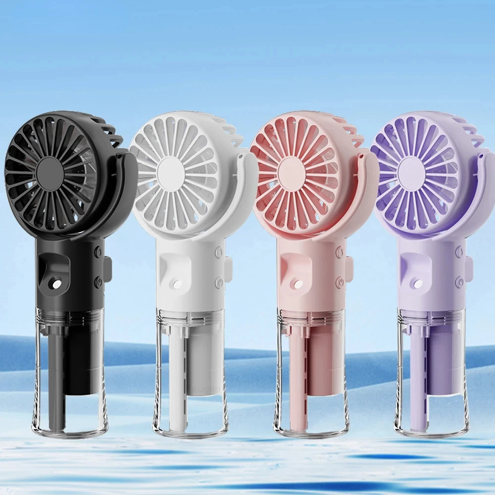 Portable Fan Mini Handheld Humidifier Fan USB Rechargeable for Outdoor Travel Hand held Small Pocket Fan with Water Spray Mist
Portable Fan Mini Handheld Humidifier Fan USB Rechargeable for Outdoor Travel Hand held Small Pocket Fan with Water Spray Mist