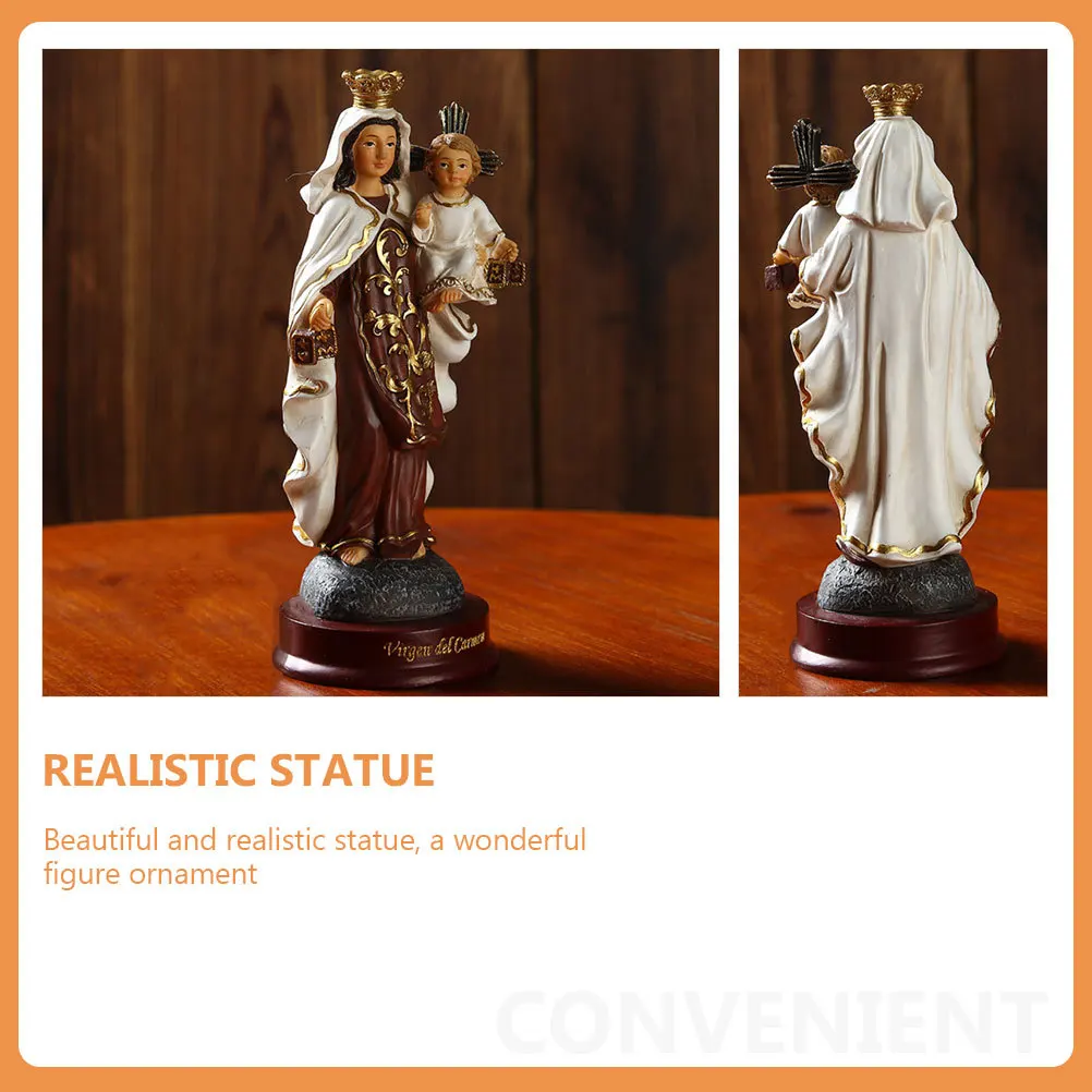 1Pcs Mary Statue Spiritual Home Decor Retro Religious Ornament for Living Room Bedroom Church Resin Desktop Shrine
1Pcs Mary Statue Spiritual Home Decor Retro Religious Ornament for Living Room Bedroom Church Resin Desktop Shrine