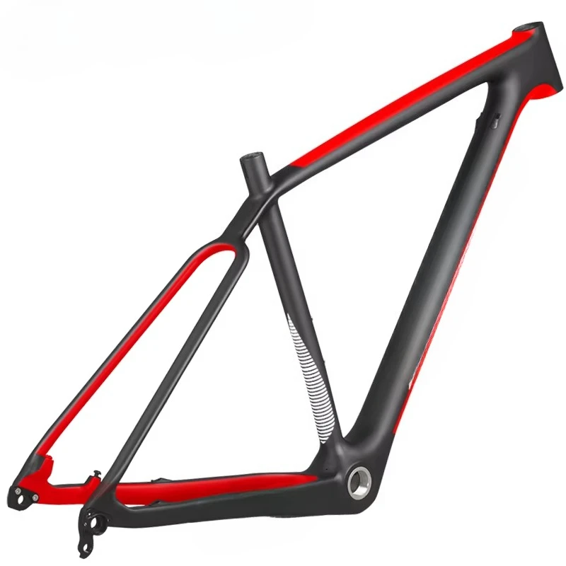 Carbon Fiber MTB Bike Frame 29er Boost 148mm Disc Brake Mountain Bicycle Frame Hard Tail City Racing Cycle Frames
Carbon Fiber MTB Bike Frame 29er Boost 148mm Disc Brake Mountain Bicycle Frame Hard Tail City Racing Cycle Frames