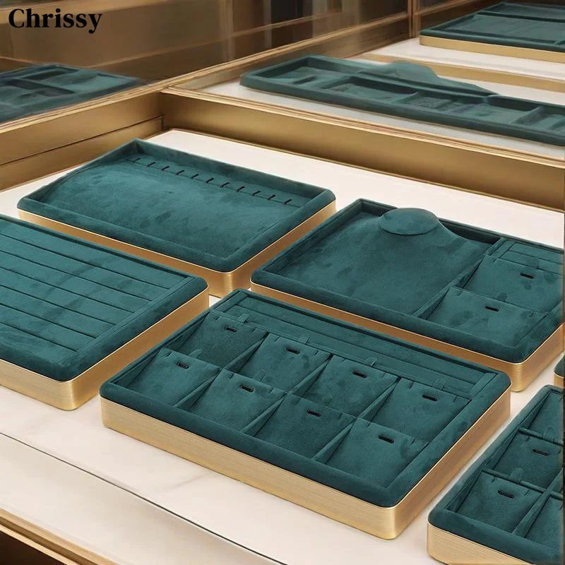 High-End Jewelry Display Tray with Necklace, Pendant, Ring & Bracelet Compartments - Multi-Functional Organizer
High-End Jewelry Display Tray with Necklace, Pendant, Ring & Bracelet Compartments - Multi-Functional Organizer