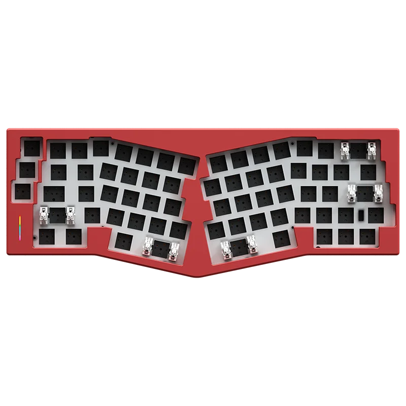 Алюминиевая клавиатура с ЧПУ Alice Custom, трехрежимная эргономичная клавиатура RGB 68%, Комплект прокладок для игровой механической клавиатуры
Алюминиевая клавиатура с ЧПУ Alice Custom, трехрежимная эргономичная клавиатура RGB 68%, Комплект прокладок для игровой механической клавиатуры
