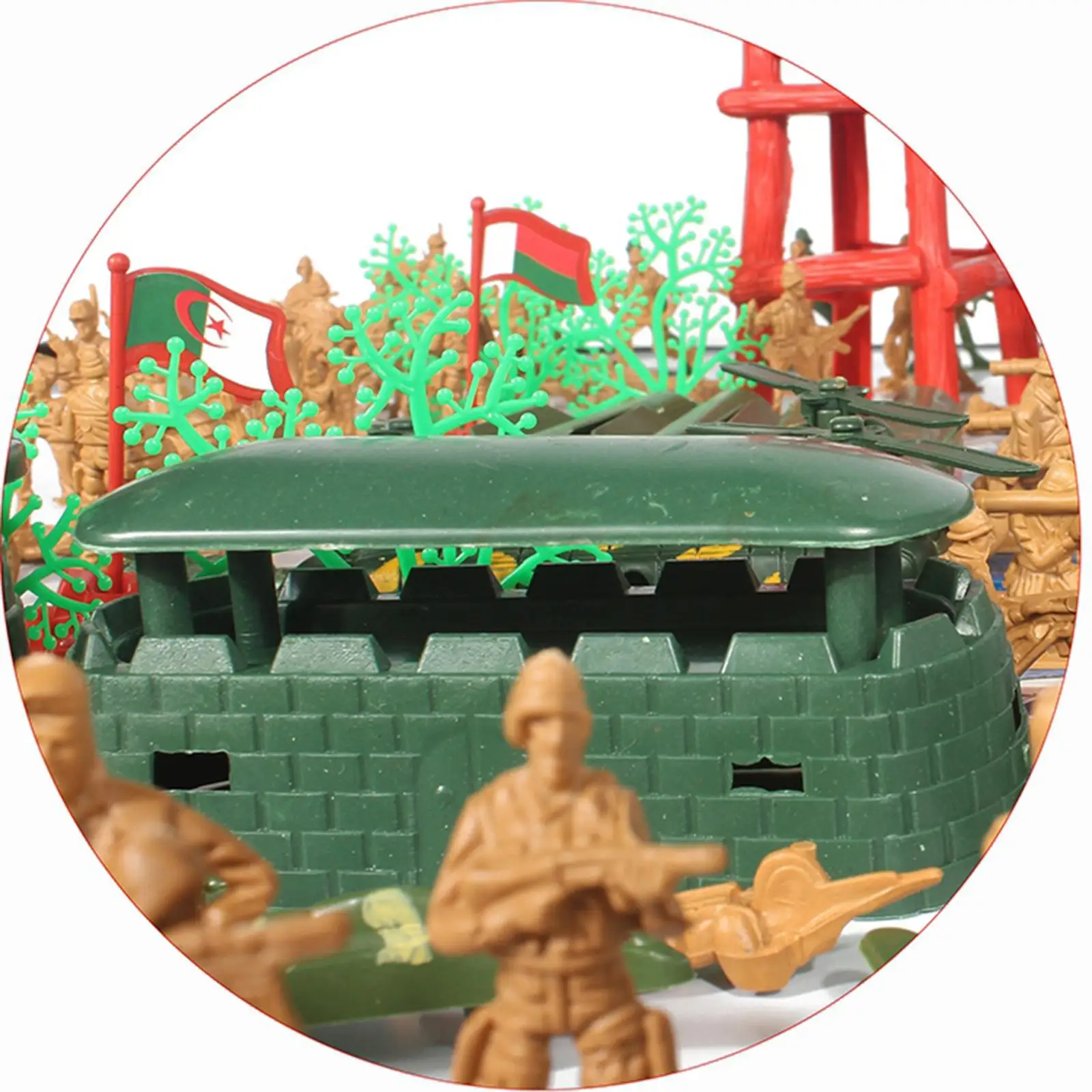 Set of 289 5cm Army Play Set and Soldiers Artillery Tank WW 2 Army Base Toys
Set of 289 5cm Army Play Set and Soldiers Artillery Tank WW 2 Army Base Toys