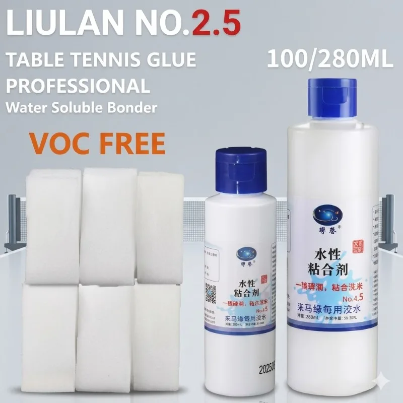 100/280ml LIULAN Waterbased Booster WaterGlue for Table Tennis Racket Ping Pong Accessories ITTF Approved NO-V.O.C
100/280ml LIULAN Waterbased Booster WaterGlue for Table Tennis Racket Ping Pong Accessories ITTF Approved NO-V.O.C