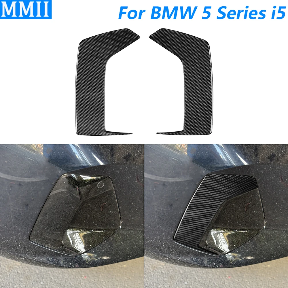 For BMW 5 Series i5 G60 G68 2024 2025 Carbon Fiber Front Bumper Fog Lamp Air Vent Trim Cover Car Accessories Decoration Sticker
For BMW 5 Series i5 G60 G68 2024 2025 Carbon Fiber Front Bumper Fog Lamp Air Vent Trim Cover Car Accessories Decoration Sticker