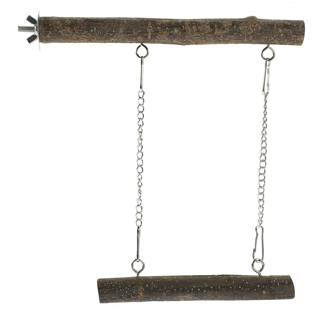 Parrot Swing Bird Toy Large Size Natural Wood Perch Stand Hanging Cockatiel Play Durable Safe Delicate Home Parakeet Cage
Parrot Swing Bird Toy Large Size Natural Wood Perch Stand Hanging Cockatiel Play Durable Safe Delicate Home Parakeet Cage