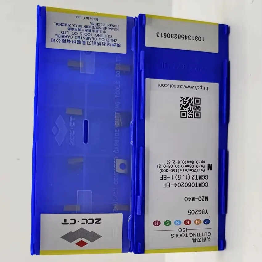 CCMT060202-EF YBG205/CCMT060204-EF YBG205/CCMT060202-EF YBG202/CCMT060204-EF YBG202 ZCC.CT CNC carbide inserts turning tools
CCMT060202-EF YBG205/CCMT060204-EF YBG205/CCMT060202-EF YBG202/CCMT060204-EF YBG202 ZCC.CT CNC carbide inserts turning tools