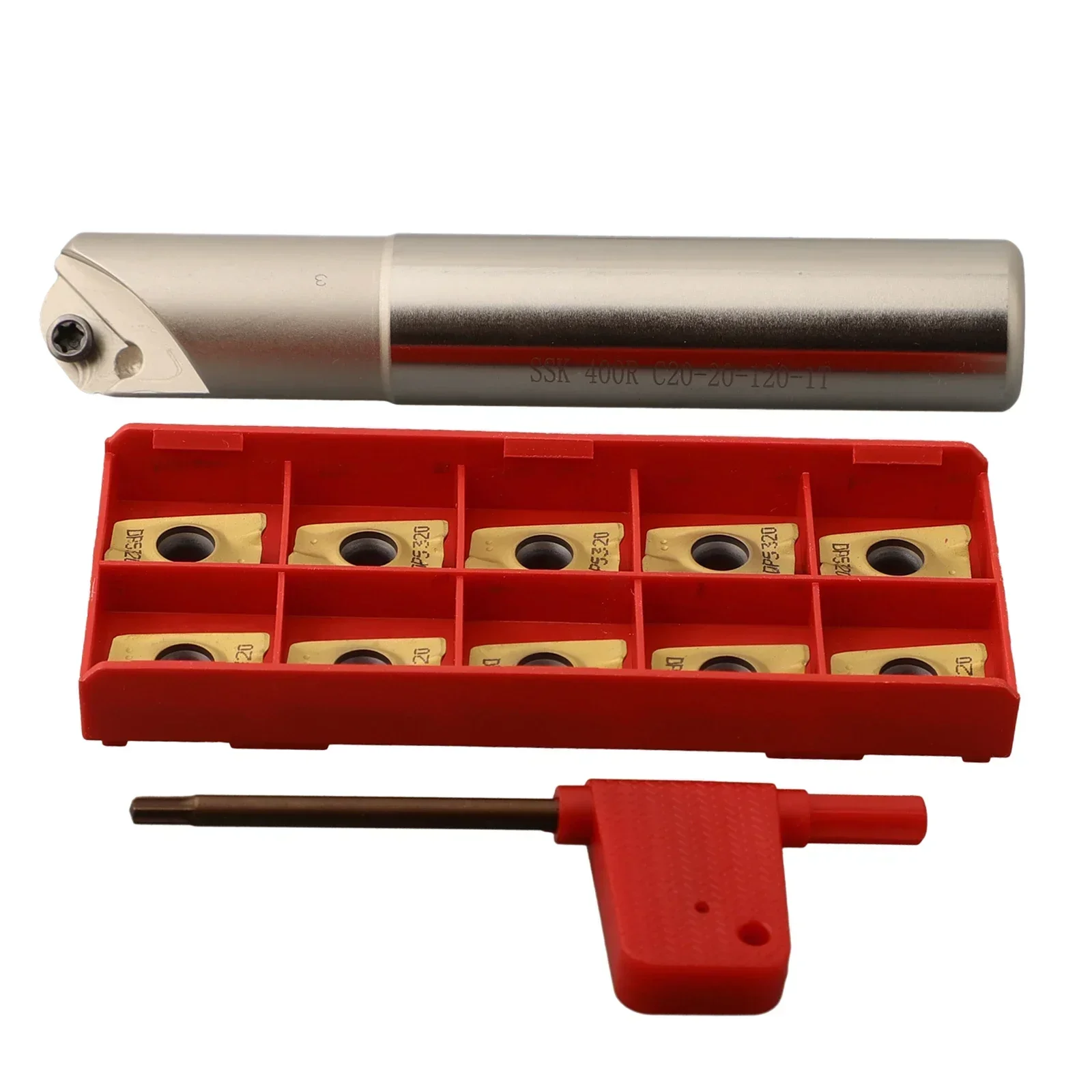 Turning Tool CNC Inserts Factory Workshop Accessories Chamfer End Indexable Mill Cutter+10PC APKT1604 SSK C20-20-120L Brand New
Turning Tool CNC Inserts Factory Workshop Accessories Chamfer End Indexable Mill Cutter+10PC APKT1604 SSK C20-20-120L Brand New