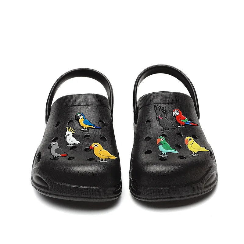 Woman Slippers With Brid Charms Sandals Women Flip Flops Designer Shoes White Black Clogs Beach Comfortable Platform Mules
Woman Slippers With Brid Charms Sandals Women Flip Flops Designer Shoes White Black Clogs Beach Comfortable Platform Mules