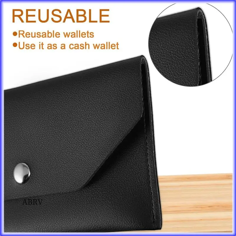 Highly Recommended-3Pcs PU Leather Cash Envelopes, Waterproof Money Envelopes Reusable Cash Wallet Bags Budget Envelopes
Highly Recommended-3Pcs PU Leather Cash Envelopes, Waterproof Money Envelopes Reusable Cash Wallet Bags Budget Envelopes