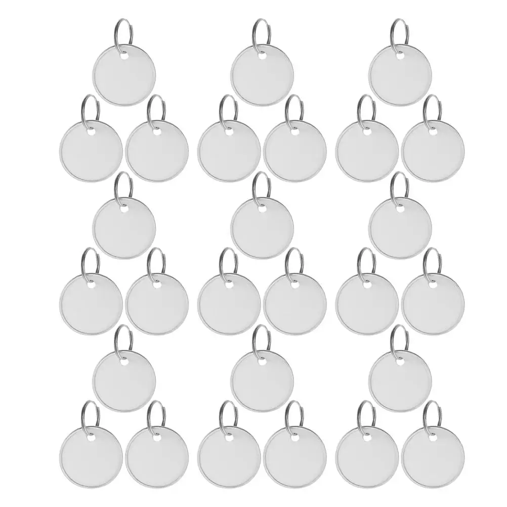 80 Pcs Metal Key Blank Round Labels Split Ring Home Office Car Party Wedding DIY Projects Key Name Tags Small Tags
80 Pcs Metal Key Blank Round Labels Split Ring Home Office Car Party Wedding DIY Projects Key Name Tags Small Tags