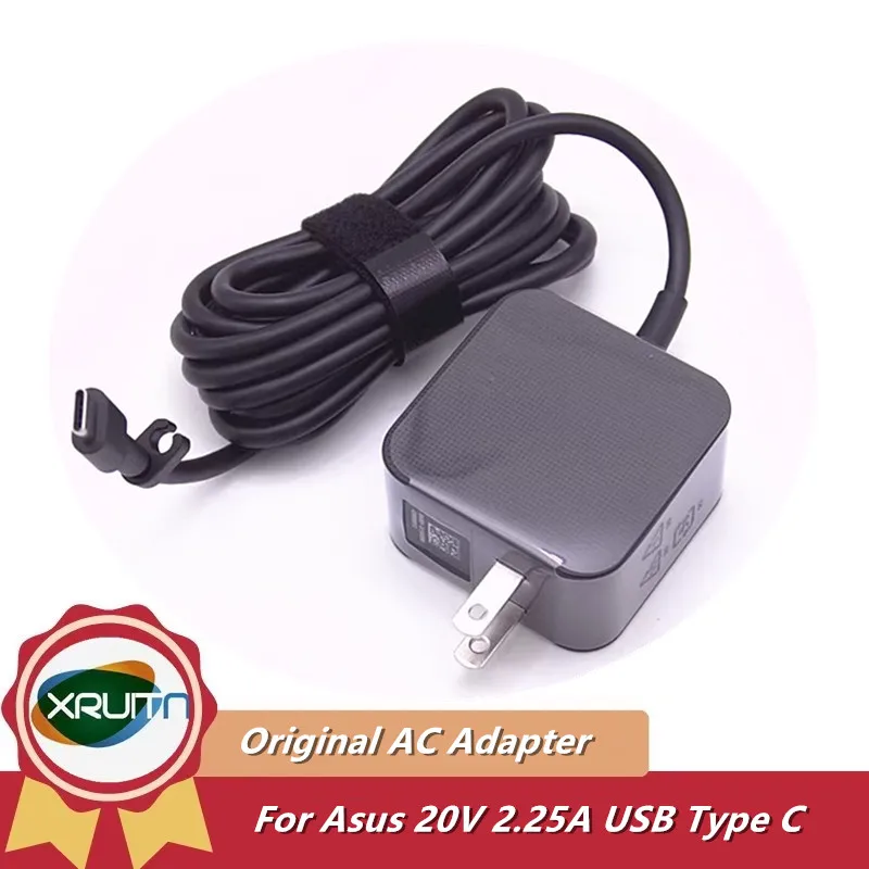 Оригинальный адаптер ADP-45EW Y 20 В 2,25 А 45 Вт Type-C USB-C переменного и постоянного тока для Asus ADP-45XE D ADP-45XE B, зарядное устройство для ноутбука, вилка стандарта США
Оригинальный адаптер ADP-45EW Y 20 В 2,25 А 45 Вт Type-C USB-C переменного и постоянного тока для Asus ADP-45XE D ADP-45XE B, зарядное устройство для ноутбука, вилка стандарта США
