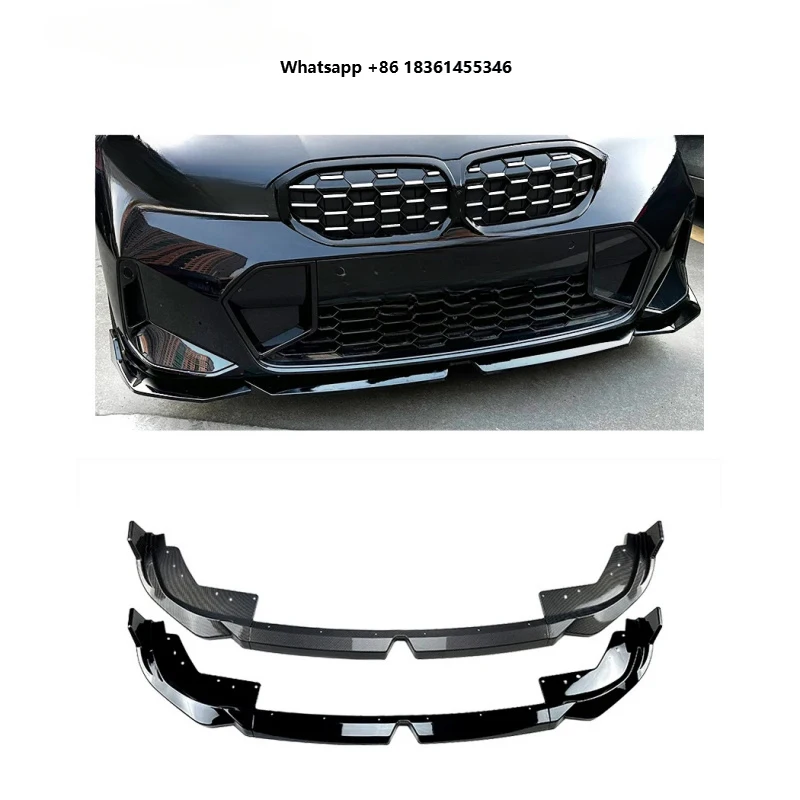 Gloss Black Plastic Front Bumper Lip Sp Fit For 3 Series G20 LCI 2023+
Gloss Black Plastic Front Bumper Lip Sp Fit For 3 Series G20 LCI 2023+